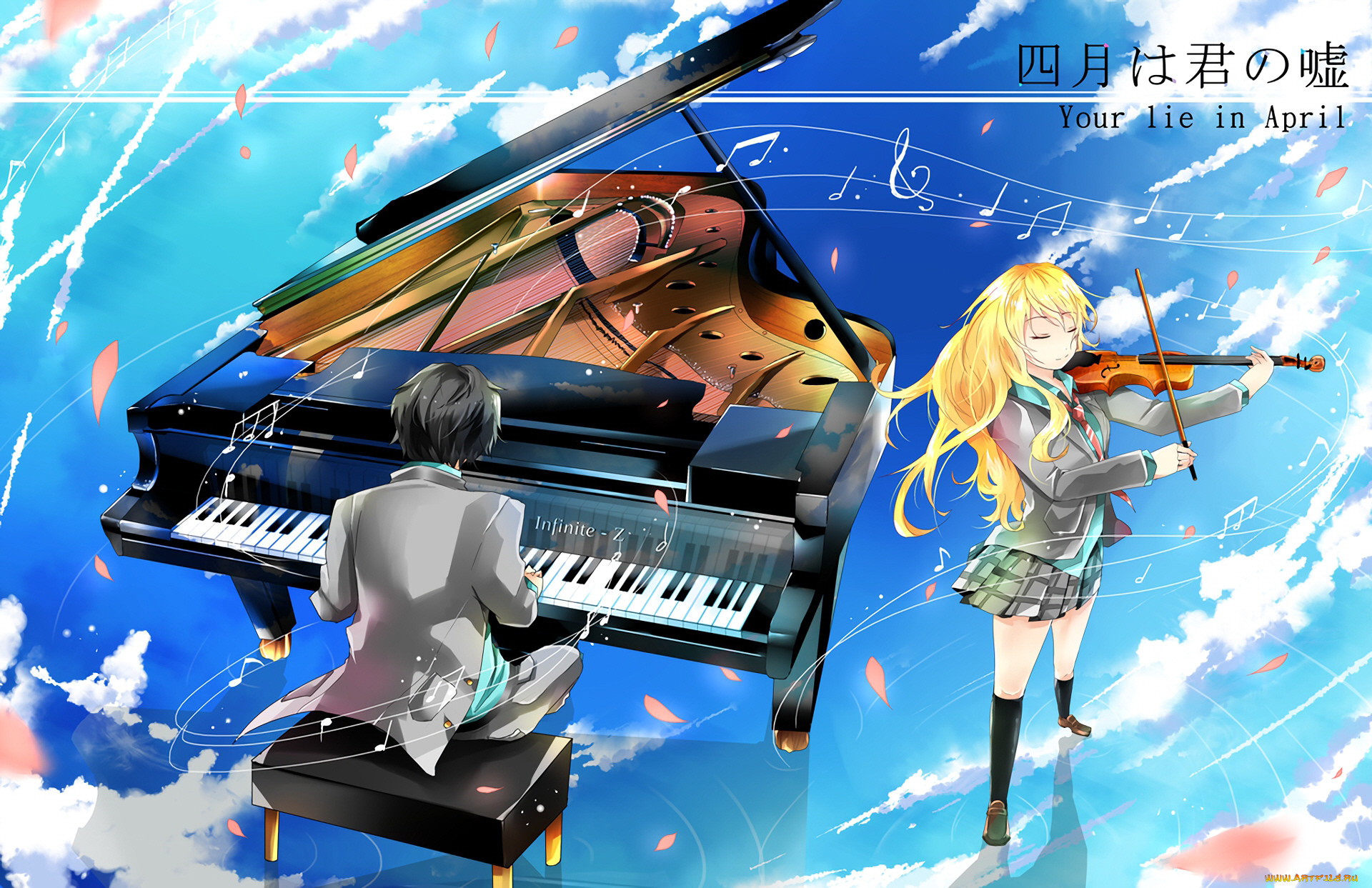 , shigatsu wa kimi no uso, , , 